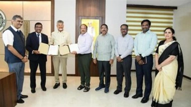 Business News | Andhra Pradesh Government Signs MoU with National Bank for Financing Infrastructure and Development for Transaction Advisory Services