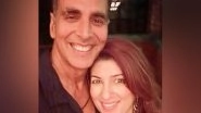 Entertainment News | India Vs England at Lord's:  Bollywood Couple Akshay Kumar, Twinkle Khanna Spotted in the Stands