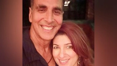 Entertainment News | India Vs England at Lord's:  Bollywood Couple Akshay Kumar, Twinkle Khanna Spotted in the Stands