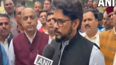 India News | BJP's Anurag Thakur Urges Himachal Govt to Take Serious Action on Devastation by Flash Floods, Heavy Rains