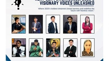 Business News | Next-Gen Powerhouses: 2025's Visionary Voices Unleashed