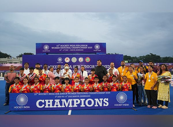 Sports News | Hockey Jharkhand Crowned Champions of 15th Hockey India Sub Junior Women National Championship 2025 Division 'A'