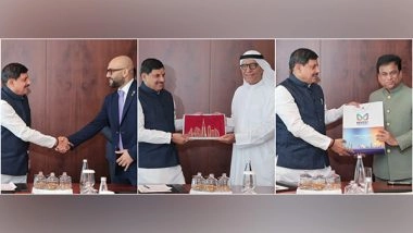 World News | Logistics, Supply Chain Infrastructure, Foreign Investment Feature as Key Avenues of Discussion During MP CM Yadav's UAE Visit
