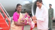 India News | President Murmu Visits Balasore Victim in AIIMS Bhubaneswar, Assured Best Treatment to the Family