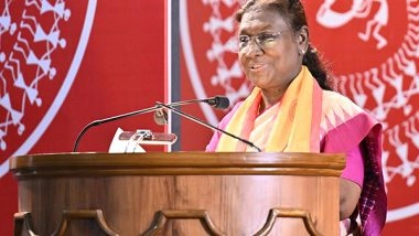 India News | President Droupadi Murmu Graces Convocation Ceremony of AIIMS, Bhubaneswar