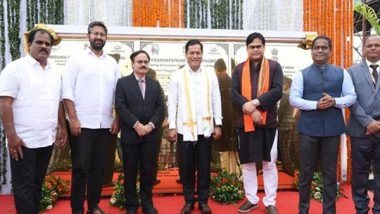 India News | Union Minister Sarbananda Sonowal Launches Capacity-building Initiatives Worth Rs 276 Crore at Visakhapatnam Port