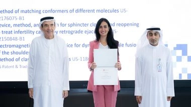 World News | UAEU Researcher Granted Four Patents Advancing Drug Design, Medical Devices