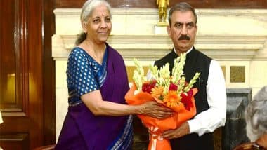 India News | Himachal CM Meets Union Finance Minister, Calls for Increasing Borrowing Limit of State