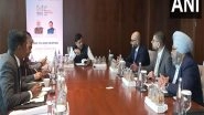 World News | UAE: Madhya Pradesh CM Mohan Yadav Holds Meeting with Tata Group