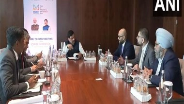 World News | UAE: Madhya Pradesh CM Mohan Yadav Holds Meeting with Tata Group