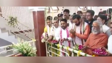 India News | Haryana CM Saini Pays Tribute to Swami Kalyandev Maharaj on His 21st Death Anniversary