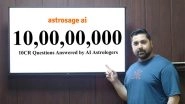 Business News | 10 Crore Questions Answered By AI Astrologers