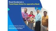 Business News | Royal Sundaram (RSGI) and Tamil Nadu State Co-operative Bank (TNSC) Announce Strategic Partnership to Expand Insurance Access Across Tamil Nadu