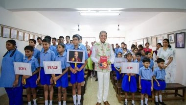 Business News | Honouring H.H. Dalai Lama's 90th: Dr. Dinesh Shahra Celebrates with Children at Happy Home & School for the Blind
