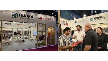 Business News | Rudra Ecovation Showcases Anaura at Textile Fair India (TFI) 2025