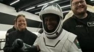 World News | Smiling 'Shux' Egresses Dragon Spacecraft After Successful Mission