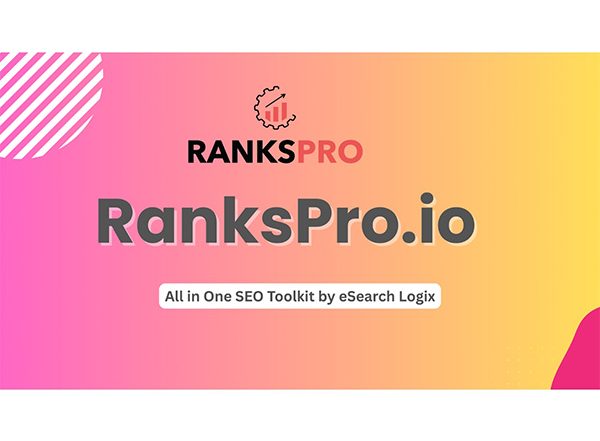 Business News | ESearch Logix Launches RanksPro.io, New All-in-One SEO Tool