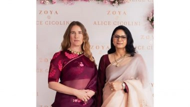Business News | A First-of-its-kind in Indian Luxury: Zoya and Alice Cicolini Craft a Limited-Edition Capsule