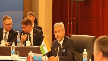 World News | EAM Jaishankar at SCO Meet Urges Aid for Afghanistan, Stresses Unity in Multipolar World