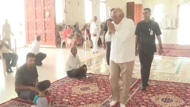 India News | Gujarat CM Bhupendra Patel Visits Adalaj Trimandir on 64th Birthday
