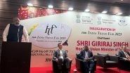 World News | Union Minister Giriraj Singh Participates in Inauguration of 16th India Trend Fair in Japan