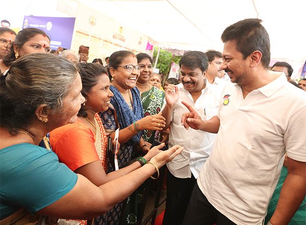 India News | Udhayanidhi Stalin Interacts with People in His Constituency, Says Govt Services Must Reach People's Homes