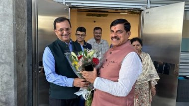 World News | Madhya Pradesh Chief Minister Mohan Yadav Arrives in Madrid