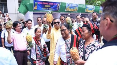 India News | Tripura Govt to Set Up New Fruit Processing Centre in Nalkata to Boost Pineapple Growers' Income