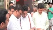 India News | Minister Kapil Mishra Inspects Entry Gates at 17 Places in Delhi for Welcome of Kanwariyas