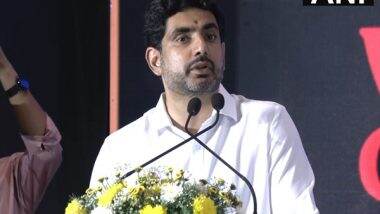 India News | Nara Lokesh Pitches Andhra for Aerospace Park After Karnataka Cancels Land Acquisition