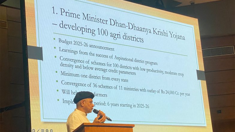 Business News | Cabinet Approves 6-year Programme to Improve Agriculture Productivity in 100 Districts
