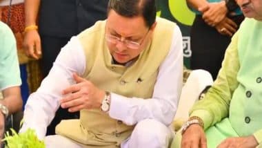 India News | Uttarakhand CM Dhami Joins Harela Festival Tree Plantation Drive in Dehradun