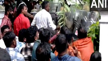 India News | BJP Workers Protest Against Thiruvananthapuram Mayor, Allege Corruption in Sanitation Workers' Appointment