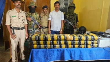 India News | Assam Rifles Seizes Large Consignment of Yaba Tablets Worths Rs 30 Crore