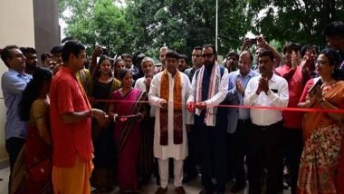 India News | MoS for AYUSH Prataprao Jadhav Inaugurates 400-seated UG Boys' Hostel at National Institute of Homoeopathy