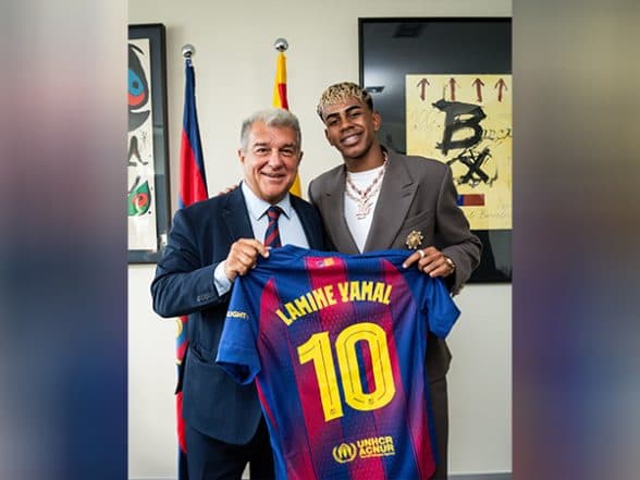 Sports News | Lamine Yamal to Inherit Messi's Iconic Number 10 Jersey for Barcelona