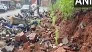India News | Karnataka: Landslide Occurs in Mangaluru Following Heavy Rainfall; Restoration Work Underway