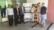 Business News | Safer Roads Start Here: Kia India & TSL Foundation Flag Off 'Kia Buckle Up' in Gurugram, Ushering in a New Era of Road Safety Innovation