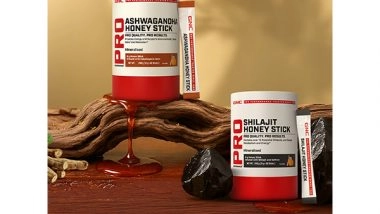 Business News | GNC India Unveils Ayurvedic Honeysticks: Shilajit + Saffron & Ashwagandha for Daily Energy, Endurance, and Stress Relief