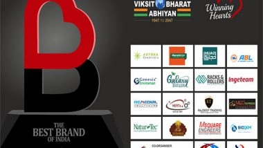 Business News | Blossom Media Announces the Winner of the Inaugural Edition of the Best Brand of India Award