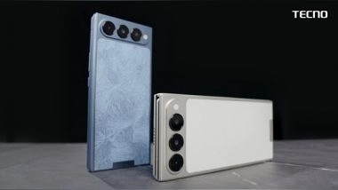 Business News | TECNO PHANTOM Ultimate G Fold Concept: Introducing the World's Thinnest Tri-Fold with Pioneering Dual Inward-Folding Design