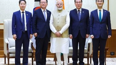 World News | PM Modi Meets Special Envoys from South Korea, Highlights 10 Years of Special Strategic Partnership