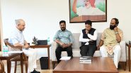 India News | CM Revanth Reddy Urges Centre to Approve Semiconductor Projects, Grant New Rail Lines for Telangana