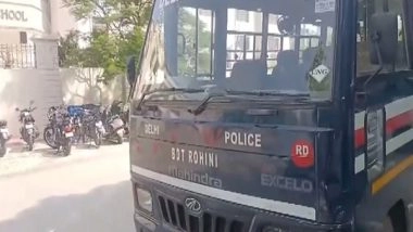 India News | Police Deployed Outside Multiple Schools in Delhi After Bomb Scare