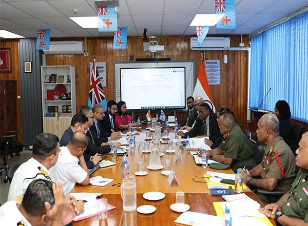 World News | India, Fiji Hold First Joint Working Group Meeting on Defence Cooperation in Suva