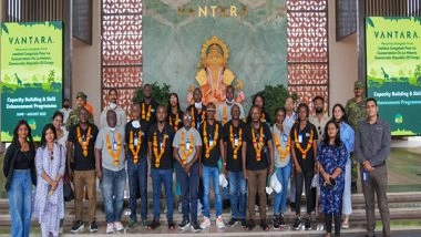 Entertainment News | Vantara Organises International Wildlife Welfare Training for Congolese Delegates