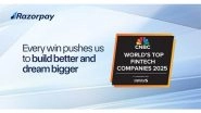 Business News | Razorpay Named Among World's Top Fintech Innovators 2025 by CNBC and Statista