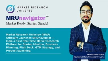 Business News | Market Research Universe Launches MRUnavigator, India's 1st Real-Time Market Research Platform for Startup Ideation, Planning & Launch