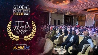 Business News | Global Excellence Summit 2025, Co-branded by Aimlay Concludes with Grand Success at The Grand, Vasant Kunj, Delhi