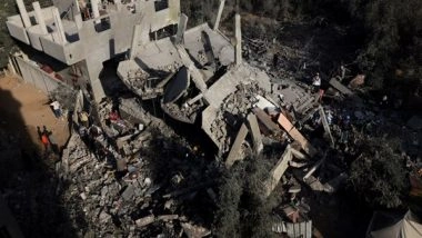 World News | Israeli Strikes Kill at Least 30 in Gaza as Hospitals Struggle Under Blockade